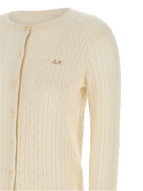 Cardigan donna bianco panna SUN 68 | K4524831